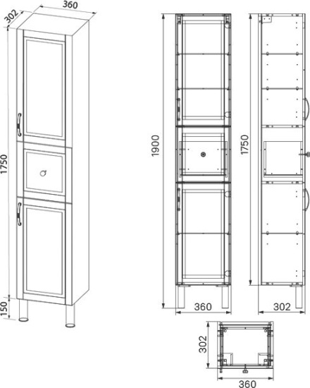 Пенал Iddis Oxford R