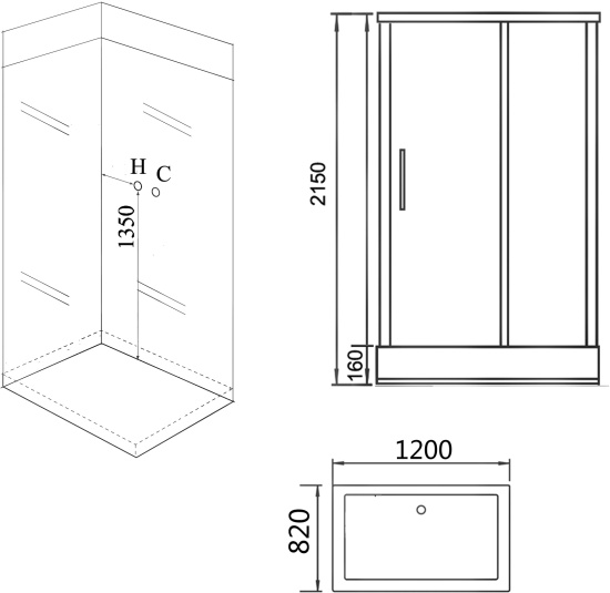 Душевая кабина Grossman GR267