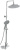 Душевая стойка Timo Helmi SX- 1070/00-16 (1060) chrome-white Душевая стойка Timo Helmi SX- 1070/00-16 (1060) chrome-white