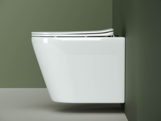 Подвесной унитаз Ceramicanova Highlight Rimless CN1804