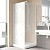 Душевой уголок Vegas Glass AFP-Fis Lux 90 01 10 L профиль белый, стекло сатин