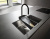 Смеситель для кухни Hansgrohe Aquno Select M81 73837670 матовый черный