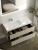 Тумба с раковиной Sancos Snob R 100 Beige Soft левая SNR100LCE, подвесная