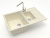 Мойка кухонная ZETT lab. T210Q002 бежевая