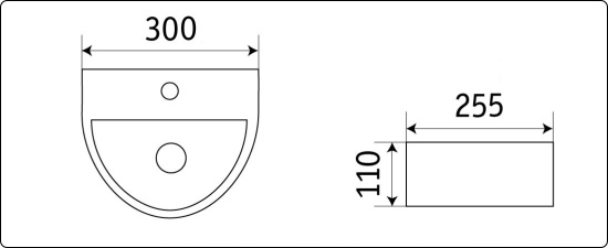 Раковина CeramaLux 7781