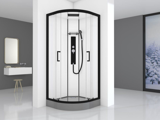 Душевая кабина Black&White Galaxy G8001 900х900х2150
