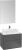 Мебель для ванной Villeroy & Boch Finion 80 anthracite matt lacquer, glass white matt, с настенным освещением