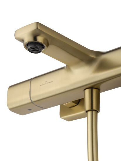 Смеситель для ванны Wonzon & Woghand Solid WW-C2011-A-BG с термостатом