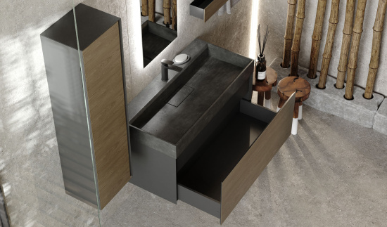 Мебель для ванной Raval Forest 100 дуб орлеан