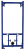 Инсталляция для биде AltroBagno Bidet Frame 651A
