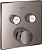 Смеситель для ванны Grohe Grohtherm SmartControl 29124A00 термостат, темный графит