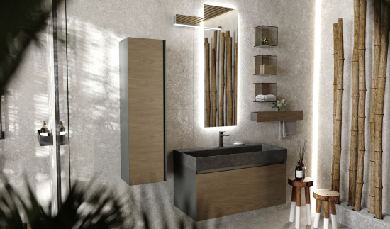 Мебель для ванной Raval Forest 100 дуб орлеан