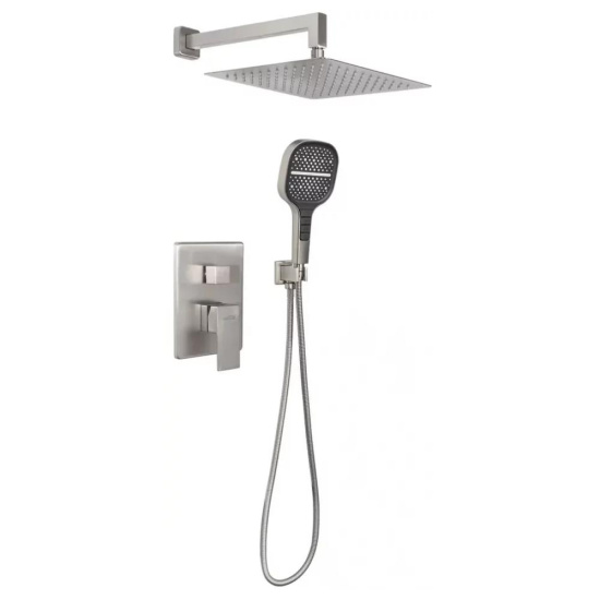 Душевая система Hansberge H6070NK, никель