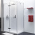 Душевой уголок Wasserkraft Aller 10H06LBLACK MATT 120x80 см