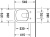 Чаша для унитаза подвесного Duravit DuraStyle 2538090000