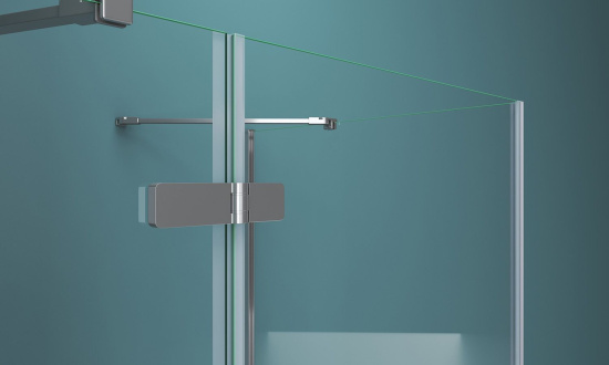 Душевой уголок BelBagno Kraft AH-12-90/80-C-Cr L