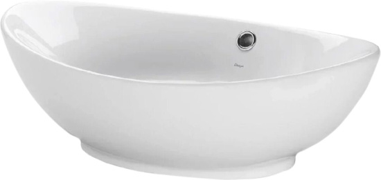 Тумба с раковиной Runo Вудлайн 100, скандинавский дуб, раковина Гамма 56