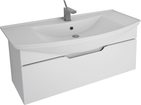 Тумба с раковиной Dreja Laguna 105 белая