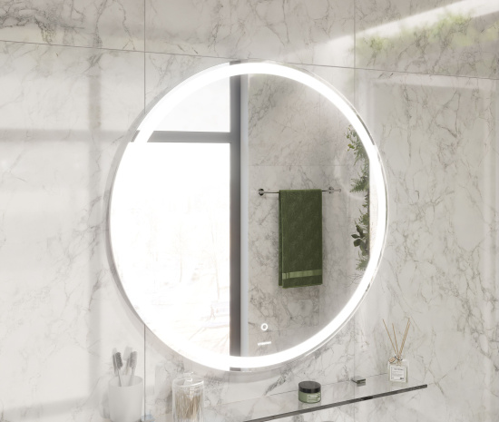 Мебель для ванной Stworki Ольборг 100 столешница дуб карпентер, без отверстий, 2 тумбы 50, с раковиной Vitra Shift