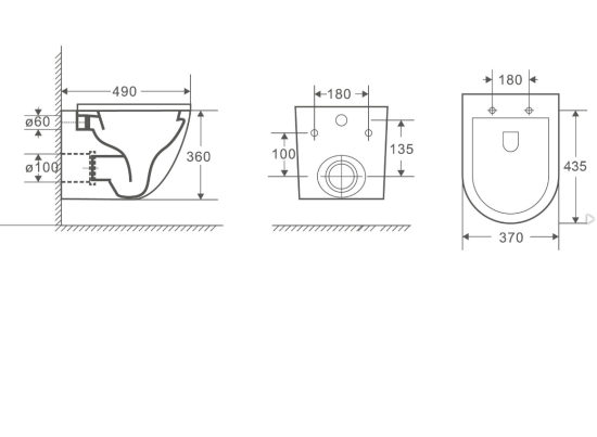 Инсталляция Grohe Rapid SL 38772001 с кнопкой + унитаз подвесной BelBagno Tre BB8001CHR/SC