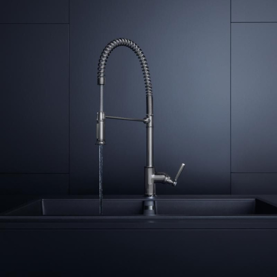 Смеситель для кухни Axor Montreux Semi-Pro 16582800 сталь