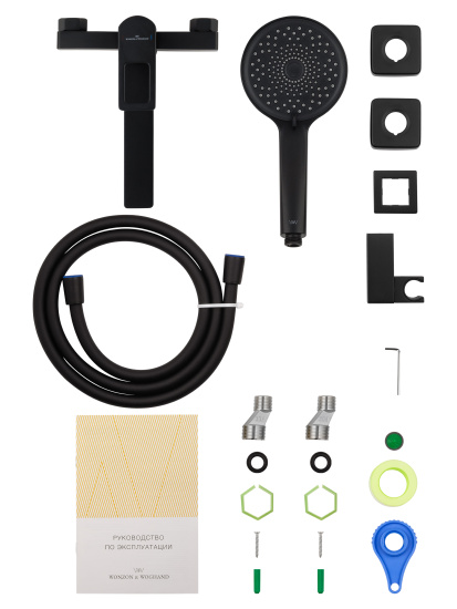 Смеситель для ванны Wonzon & Woghand Frame WW-88639010-MB