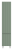 Пенал Brevita Виктори 35 L, зеленый