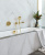 Смеситель для душа Hansgrohe Ecostat S 15758990 термостат, полированное золото
