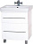 Тумба под раковину Misty Елена 70 белая, с 2-мя ящиками