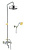 Душевая стойка Fiore Margot Sky (Swarovski®) 01CO0615 хром/золото