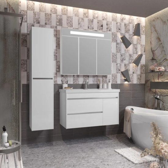 Зеркало-шкаф Opadiris Фреш 100