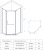 Душевой уголок Veconi Rovigo RV-36B 80x80