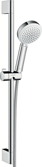 Душевой комплект Hansgrohe Logis 71101000 + Logis 71400000 + душевой гарнитур Crometta 100 Vario 26651400
