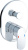 Смеситель для ванны Ravak Chrome CR 065.00 Смеситель для ванны Ravak Chrome CR 065.00