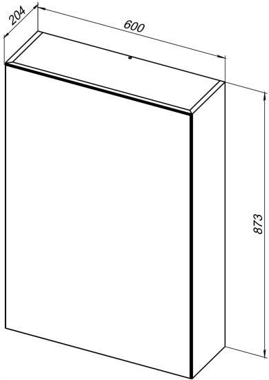 Мебель для ванной Aquanet Йорк 60 белая