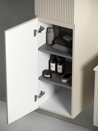 Шкаф-пенал Sancos Snob T 35 Beige Soft, подвесной