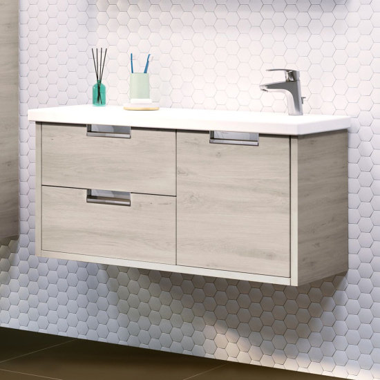 Тумба с раковиной Roca Etna 100 дуб верона