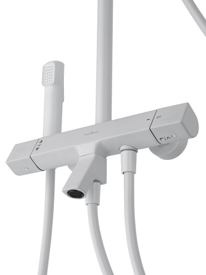 Душевая стойка Wonzon & Woghand The One WW-B3094-MW с термостатом