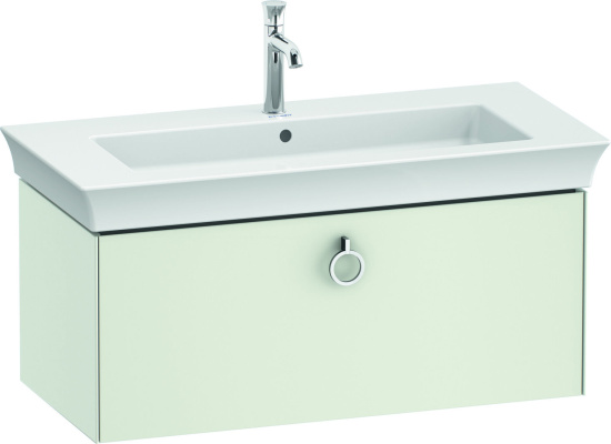 Мебель для ванной Duravit White Tulip 105 с ручкой, шелковисто-матовый
