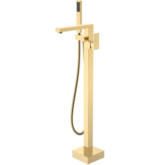 Напольный смеситель для ванны Boheme Qubic 479-G