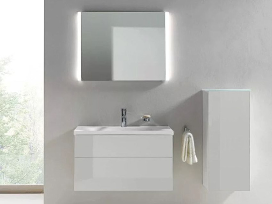 Тумба с раковиной Keuco Royal Reflex 80 белая
