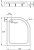Поддон для душа Radaway Laros E Compact 100x80, L