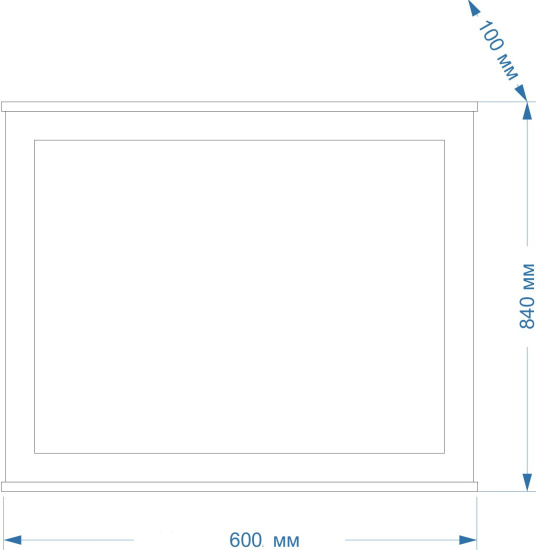 Зеркало Misty Марта 60 венге