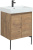 Тумба с раковиной Aquanet Nova Lite 60 дуб рустикальный, с дверками