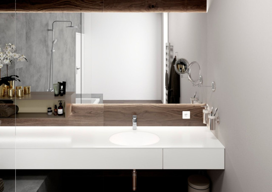 Смеситель для раковины Hansgrohe Vernis Blend 71559000 хром