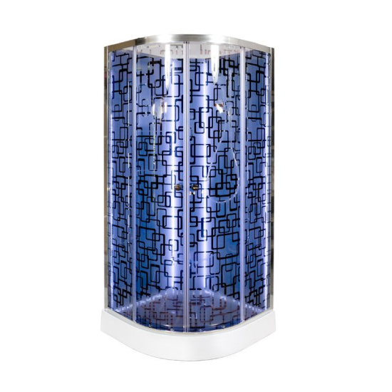 Душевая кабина DTO BM1510 N с LED-подсветкой