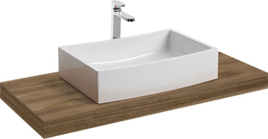 Тумба с раковиной Ravak столешница I 120 темный орех