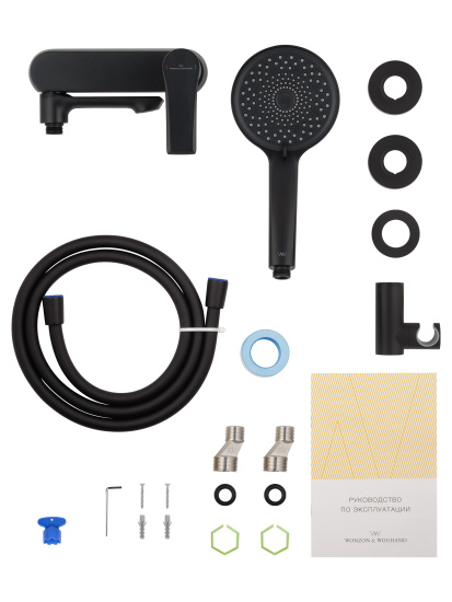 Смеситель для ванны Wonzon & Woghand Brilliant WW-88037079-MB