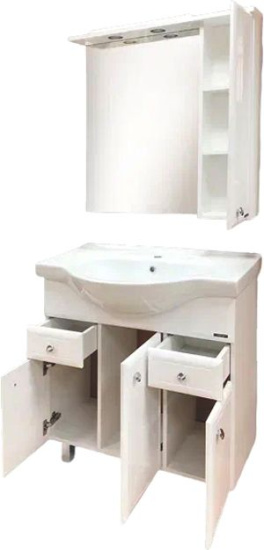 Тумба с раковиной Comforty Сочи 85 напольная