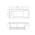 Акриловая ванна VAYER Boomerang 180x80 L Акриловая ванна VAYER Boomerang 180x80 L